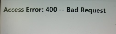 解决 iDRAC 访问错误 400 Bad Request